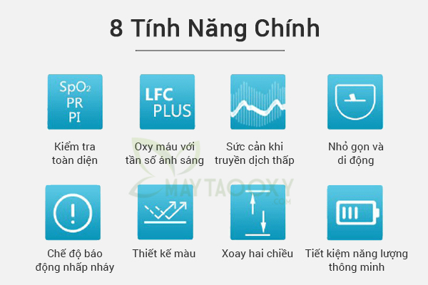 8 tính năng chính