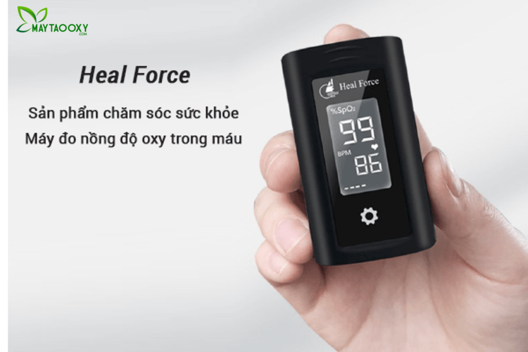 Máy đo nồng độ oxy trong máu SpO2 Heal Force Prince-100A là thiết bị tốt năm 2022 được nhiều người tiêu dùng lựa chọn